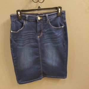 Denim skirt